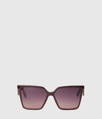 Gafas de sol geométricas y finas