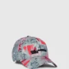 Gorra con estampado graffiti integral Gorra con estampado graffiti integral