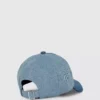 Gorra de denim claro en dos tonos