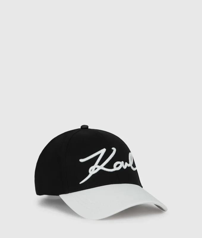 Gorra K/Signature con visera en contraste Gorra K/Signature con visera en contraste