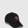Gorra transformable con parches de pedrería Ikon