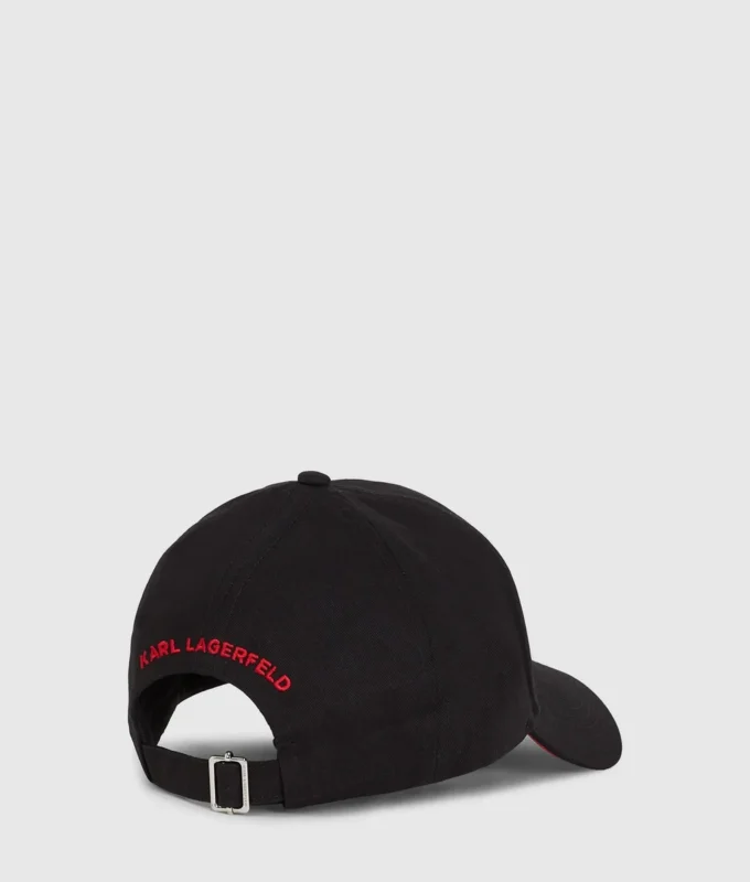 Gorra transformable con parches de pedrería Ikon