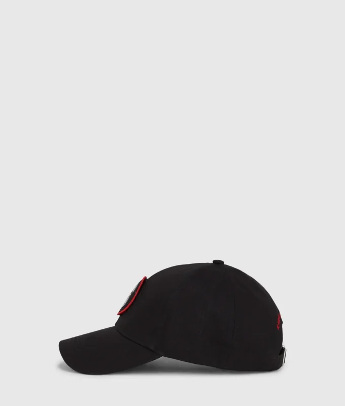 Gorra transformable con parches de pedrería Ikon
