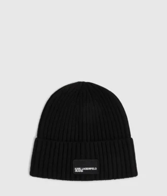 Gorro con parche con logotipo Gorro con parche con logotipo