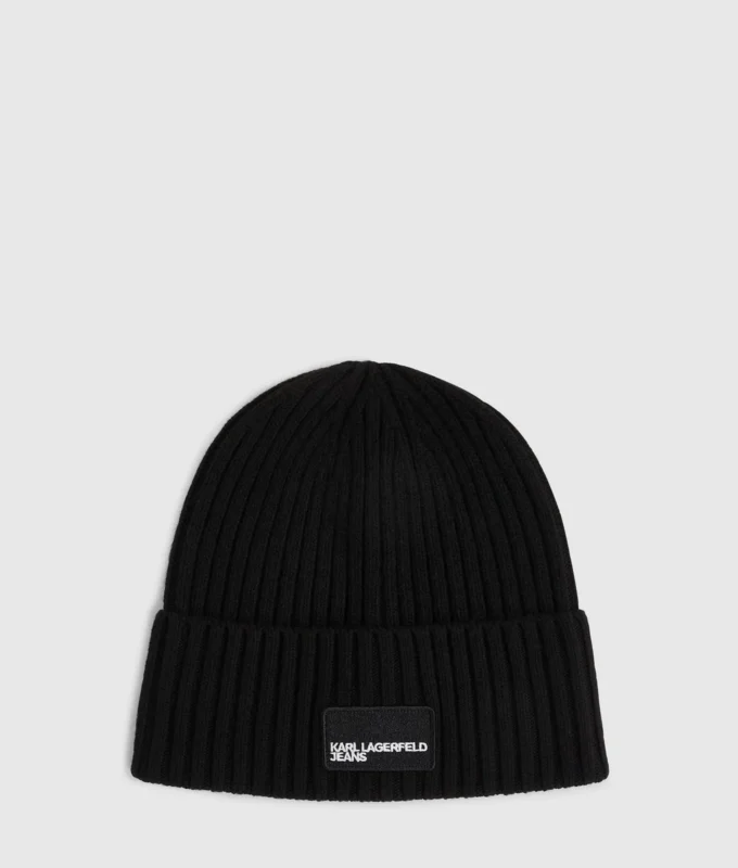Gorro con parche con logotipo