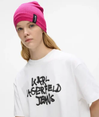 Gorro con parche con logotipo
