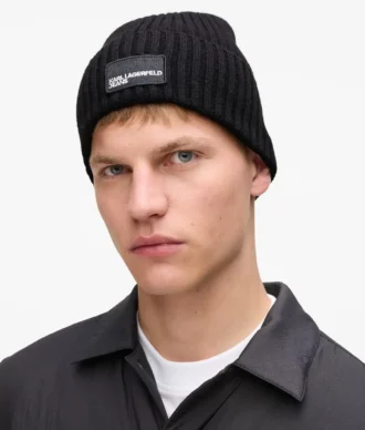 Gorro con parche con logotipo Gorro con parche con logotipo