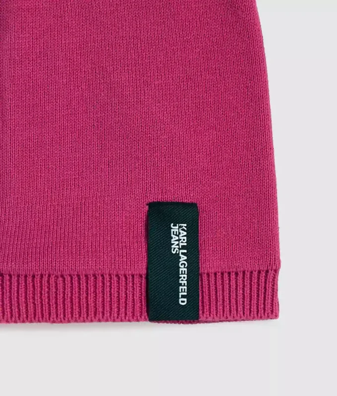 Gorro con parche con logotipo