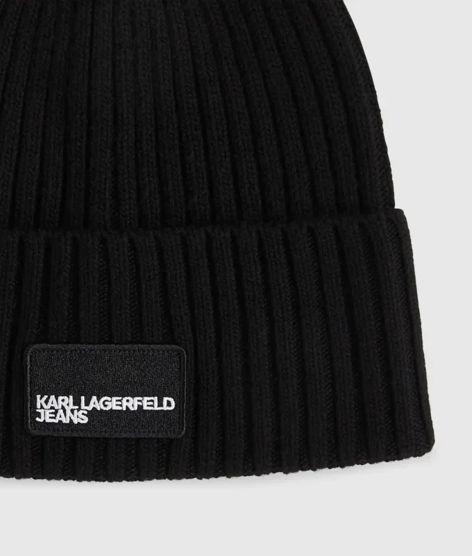 Gorro con parche con logotipo