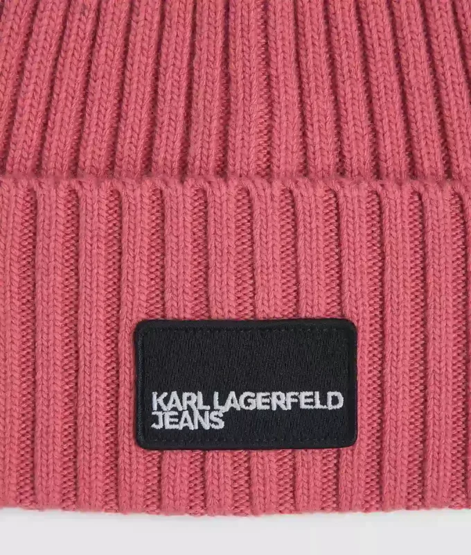 Gorro con parche con logotipo