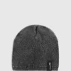 Gorro con parche con logotipo lavado