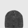 Gorro con parche con logotipo lavado