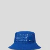Gorro de pescador con logotipo tejido