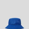 Gorro de pescador con logotipo tejido