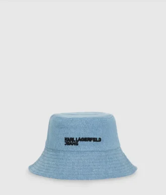 Gorro reversible de denim tipo pescador