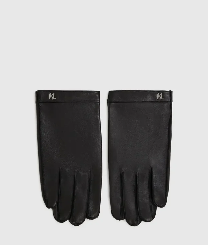 Guantes de piel K/Monogram