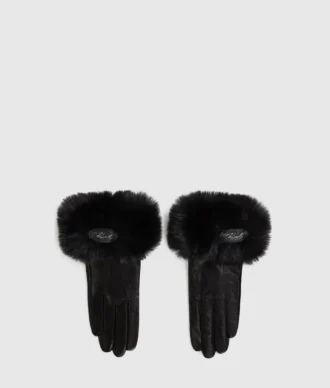 Guantes de piel sintética K/Signature