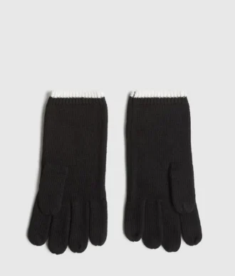 Guantes de punto con logotipo