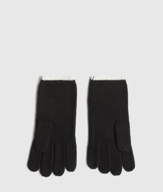 Guantes de punto con logotipo