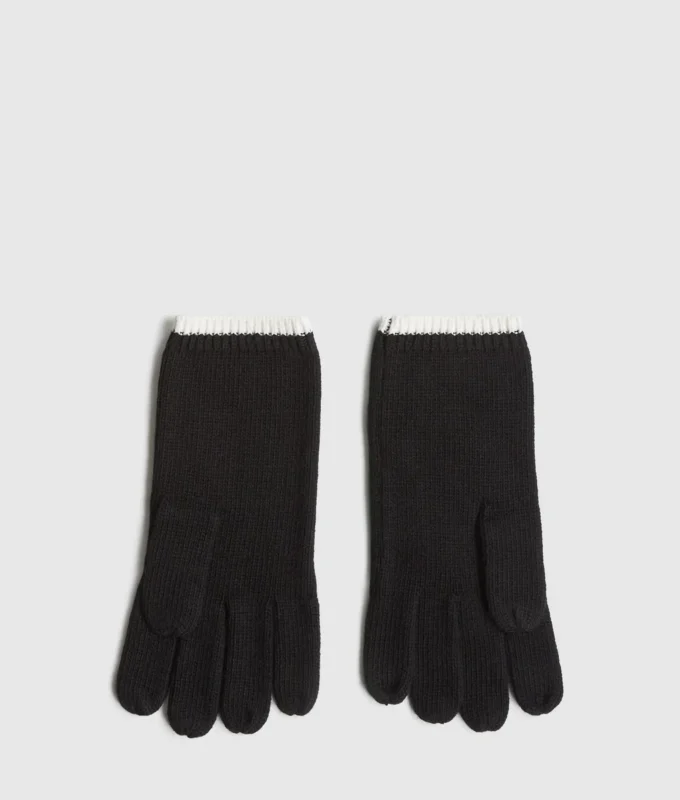 Guantes de punto con logotipo Guantes de punto con logotipo