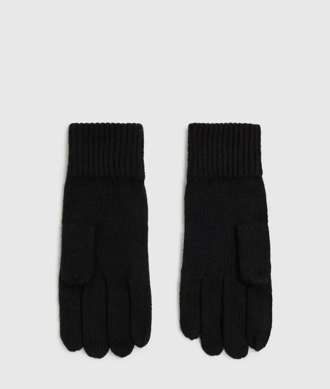 Guantes de punto con logotipo