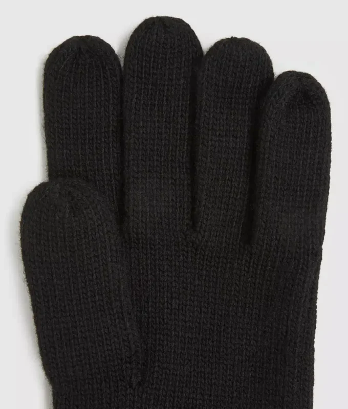 Guantes de punto con logotipo