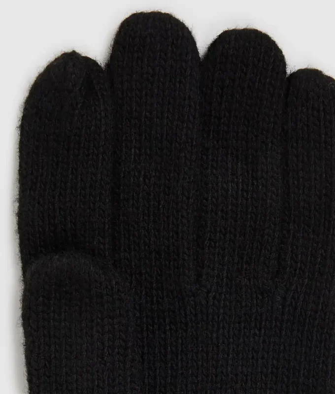Guantes de punto con logotipo