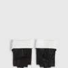 Guantes sin dedos con detalle en el cuello Guantes sin dedos con detalle en el cuello
