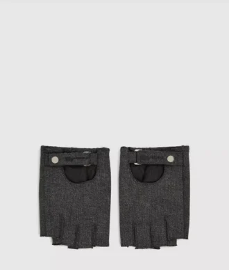 Guantes sin dedos de denim