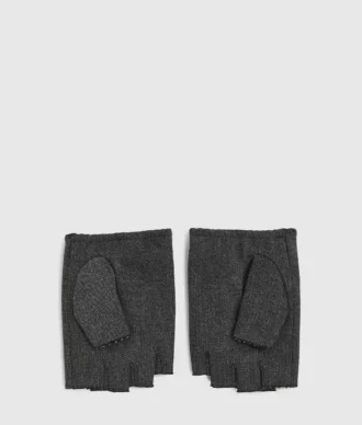 Guantes sin dedos de denim