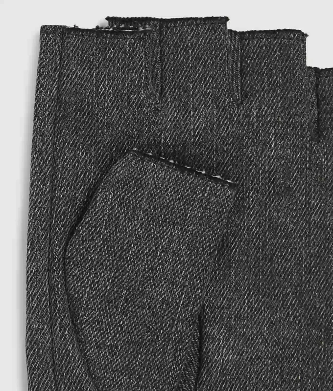Guantes sin dedos de denim Guantes sin dedos de denim
