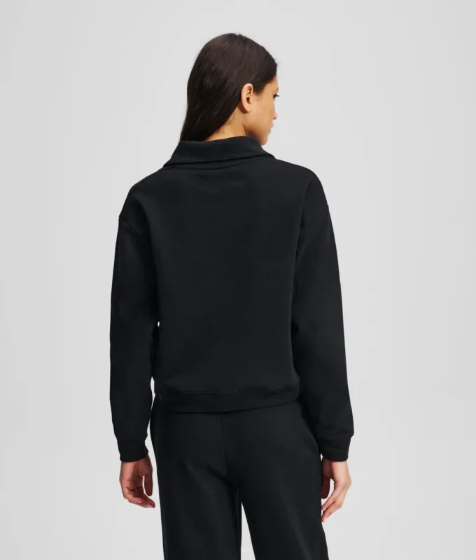 HOTEL KARL LOUNGEWEAR SUDADERA CON MEDIA CREMALLERA HOTEL KARL LOUNGEWEAR SUDADERA CON MEDIA CREMALLERA