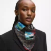 Ikon Monogram travel stamps scarf Ikon Monogram travel stamps scarf