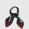 Ikon Monogram travel stamps scarf Ikon Monogram travel stamps scarf