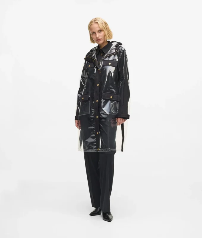 Impermeable transparente