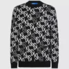 Jersey con monograma integral