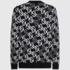 Jersey con monograma integral