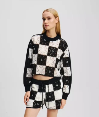 JERSEY CROP DE CROCHÉ