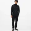 Jersey de cuello alto con pin Monogram Jersey de cuello alto con pin Monogram