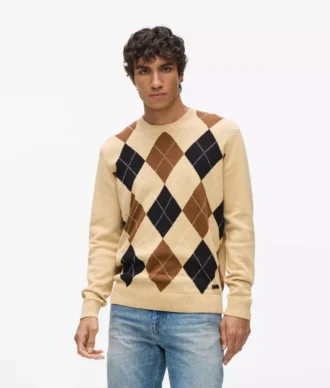 Jersey de cuello redondo