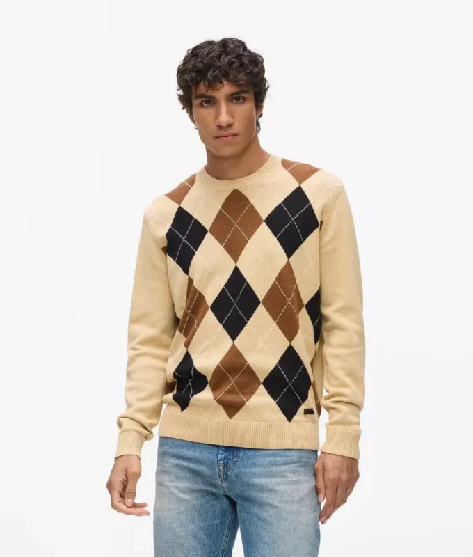 Jersey de cuello redondo