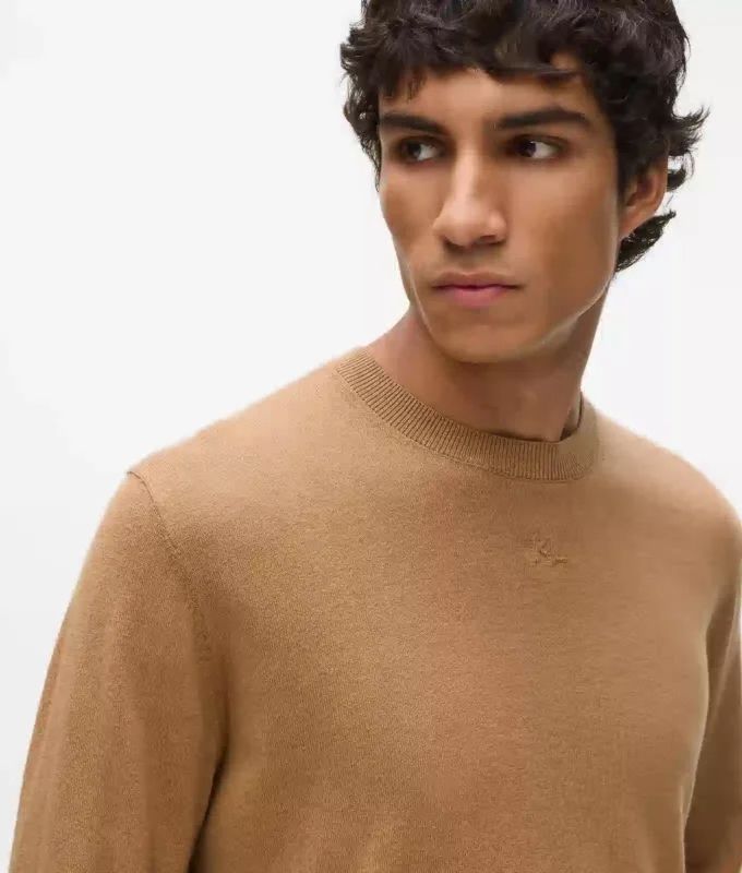 Jersey de cuello redondo Jersey de cuello redondo