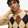 Jersey de cuello redondo