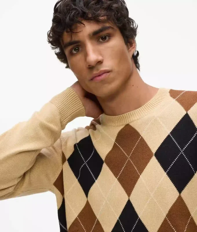 Jersey de cuello redondo