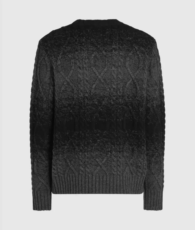 Jersey de punto trenzado