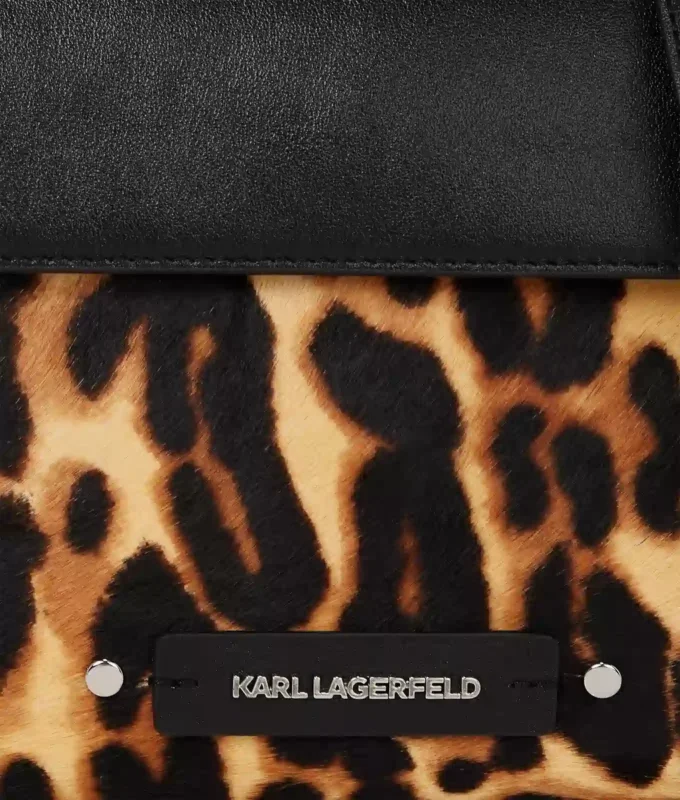 K/Bolso pequeño con estampado de leopardo K/Bolso pequeño con estampado de leopardo