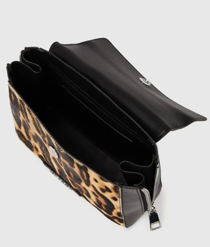 K/Bolso pequeño con estampado de leopardo K/Bolso pequeño con estampado de leopardo