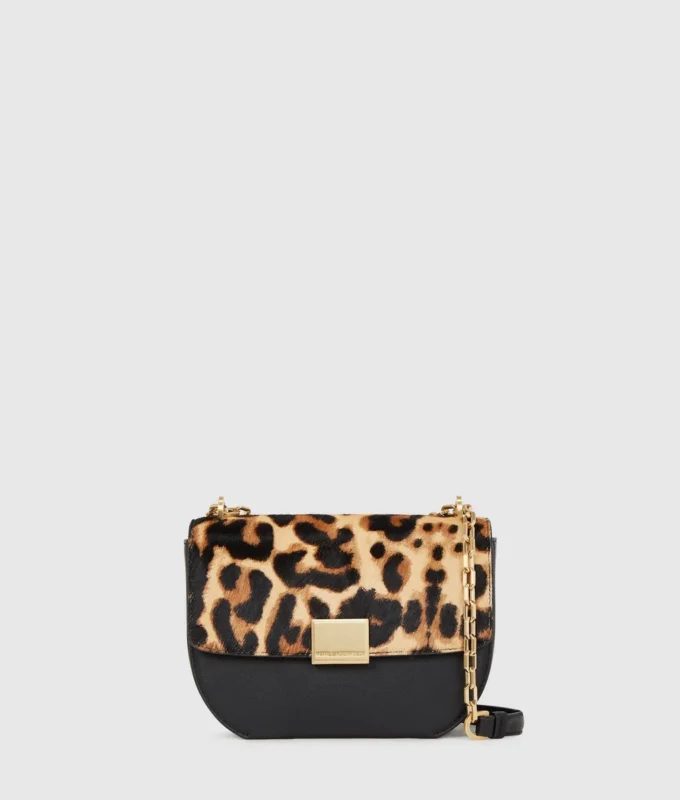 K/Forever bolso bandolera pequeño con estampado de leopardo K/Forever bolso bandolera pequeño con estampado de leopardo