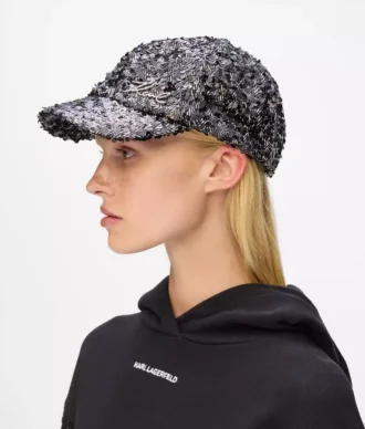 K/Gorra con lentejuelas Signature