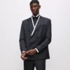 KL Studio Blazer con ribetes en contraste KL Studio Blazer con ribetes en contraste